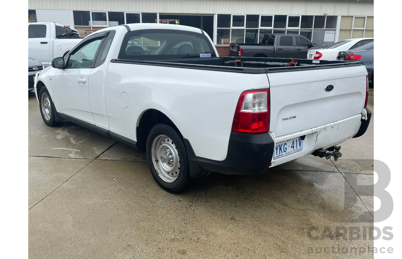 3/2010 Ford Falcon  FG Utility White 4.0L