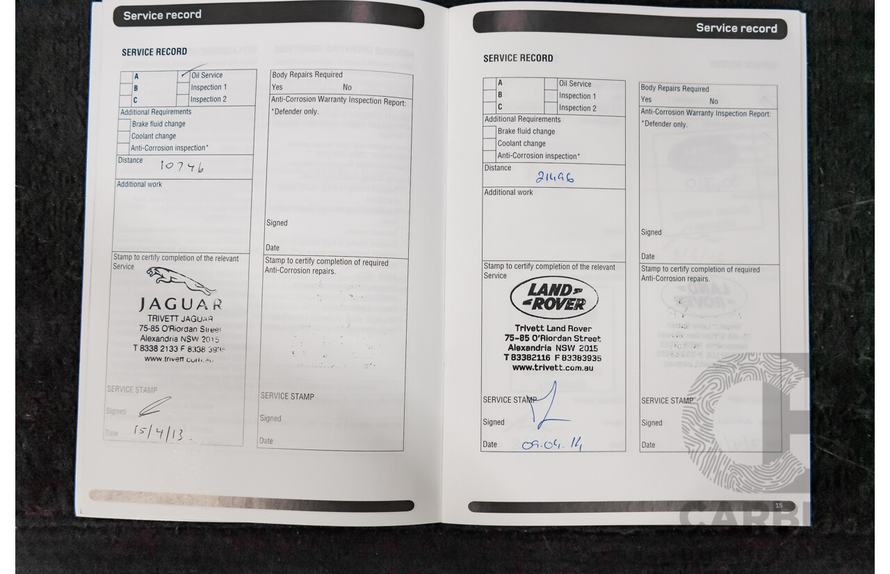 2/2012 Range Rover Sport 3.0 SDV6 Autobiography (4x4) MY12 4d Wagon White Turbo Diesel 3.0L