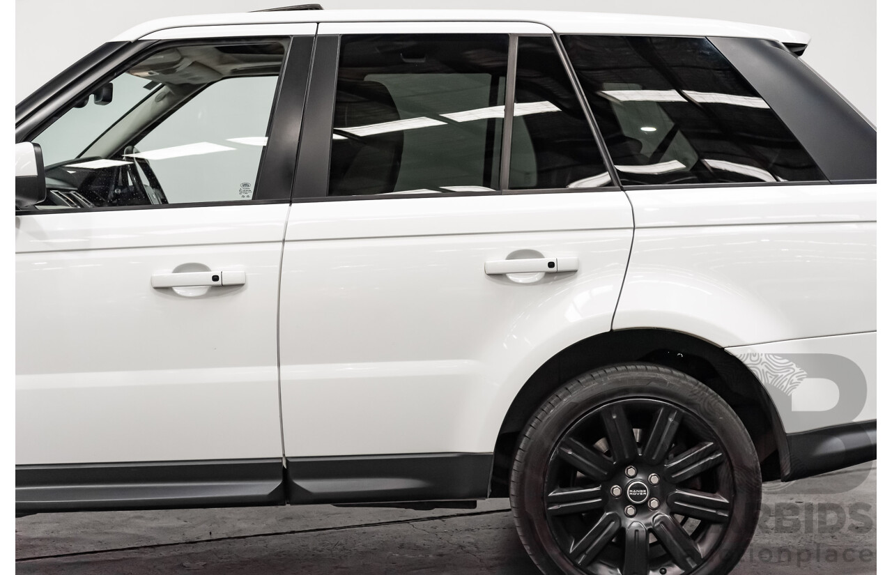 2/2012 Range Rover Sport 3.0 SDV6 Autobiography (4x4) MY12 4d Wagon White Turbo Diesel 3.0L