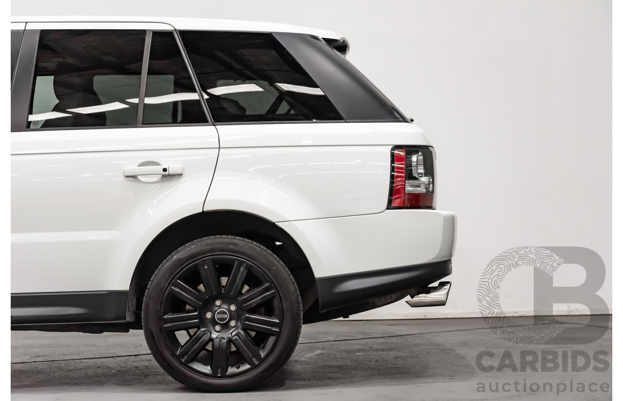 2/2012 Range Rover Sport 3.0 SDV6 Autobiography (4x4) MY12 4d Wagon White Turbo Diesel 3.0L