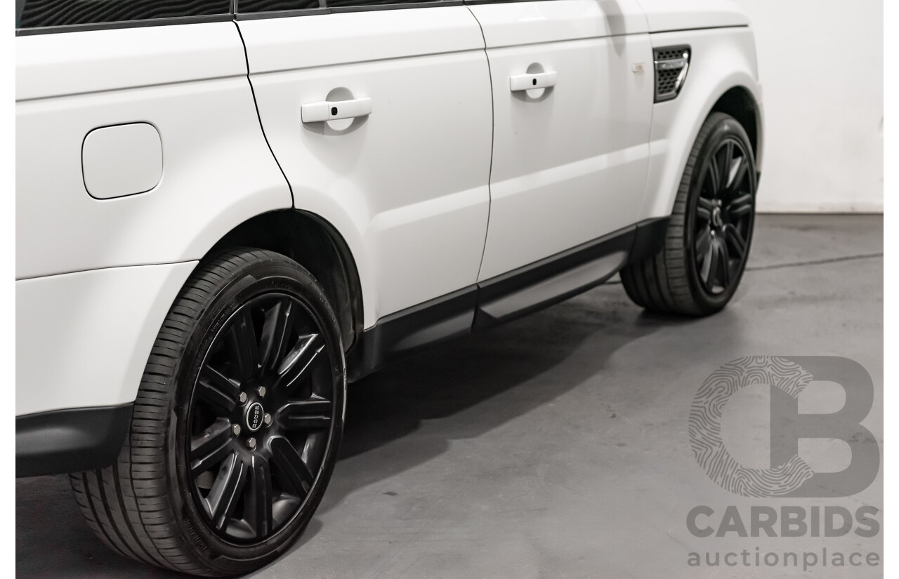 2/2012 Range Rover Sport 3.0 SDV6 Autobiography (4x4) MY12 4d Wagon White Turbo Diesel 3.0L