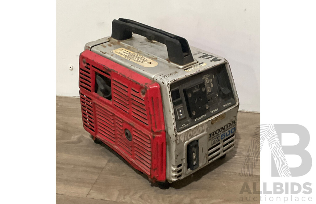 HONDA EM500 Portable Generator - ORP $1,999.00