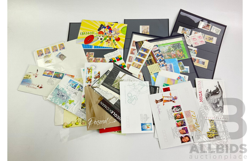 Collection of Australian First Day Covers and Stamp Blocks Spanning 1988-1992, Face Value of First Day Covers Over $240