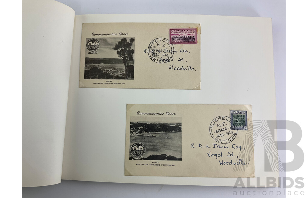 Collection of New Zealand Commemorative Covers, Examples From 1930's, 40's, 50's and 60's