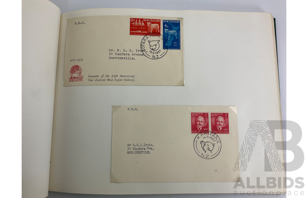 Collection of New Zealand Commemorative Covers, Examples From 1930's, 40's, 50's and 60's