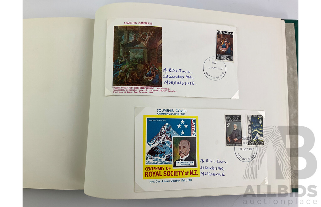 Collection of New Zealand Commemorative Covers, Examples From 1930's, 40's, 50's and 60's