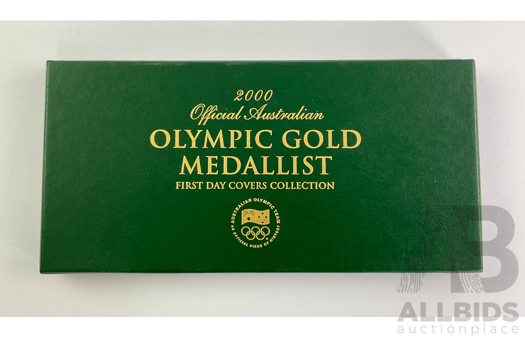 Limited Edition Australian 2000 Olympic Gold Medallist First Day Covers Collection with Suzie O'Neil Signature 768/1000