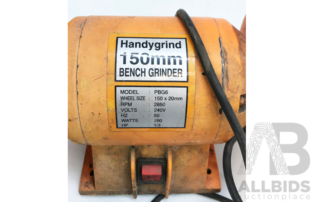 Handygrind (PBG6) Bench Grinder