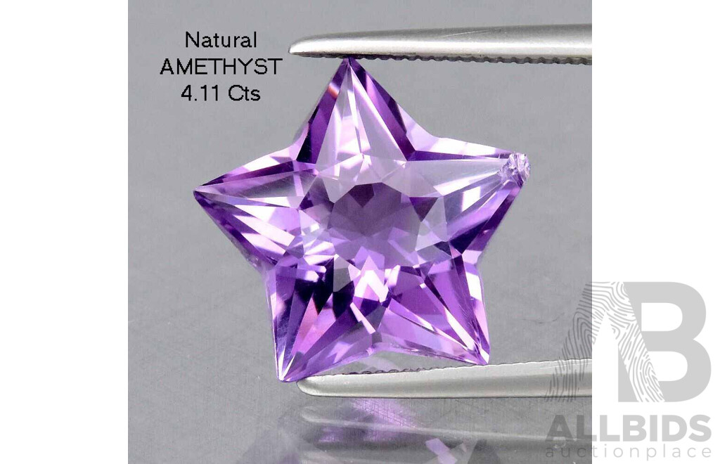 Natural AMETHYST-Facetted
