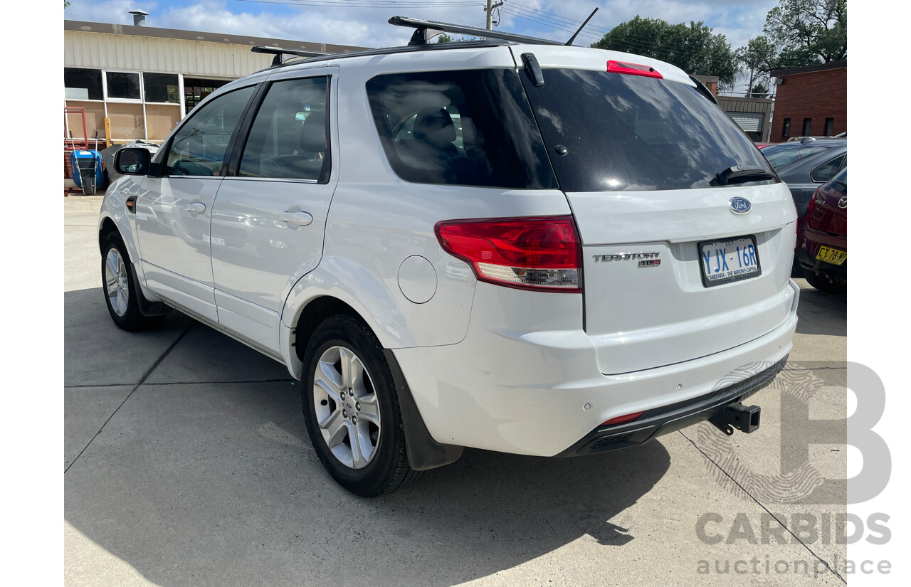 5/2014 Ford Territory TX (rwd) SZ 4d Wagon White 2.7L