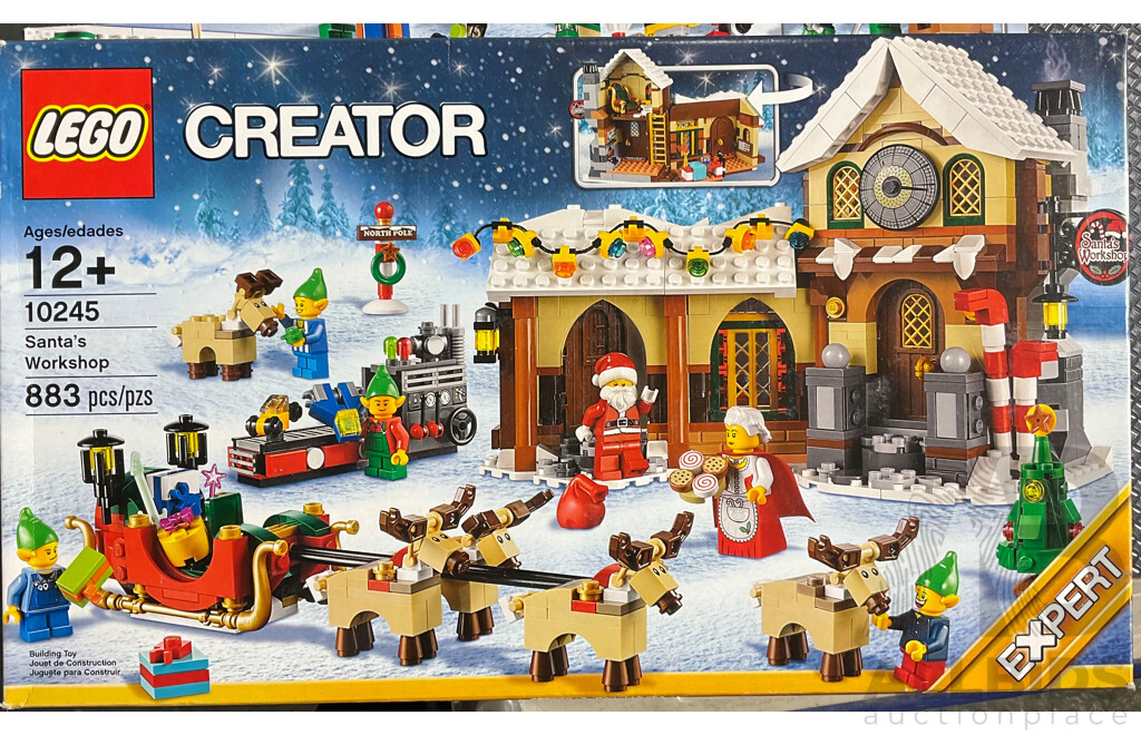 Lego Creator Expert Santas Workshop Retired Set 10245 Unopened in Box