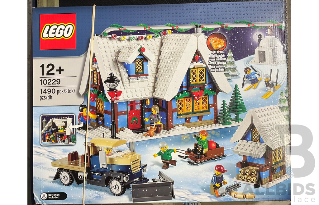 Lego Winter Village Cottage Retired Set 10229 Unopened in Box