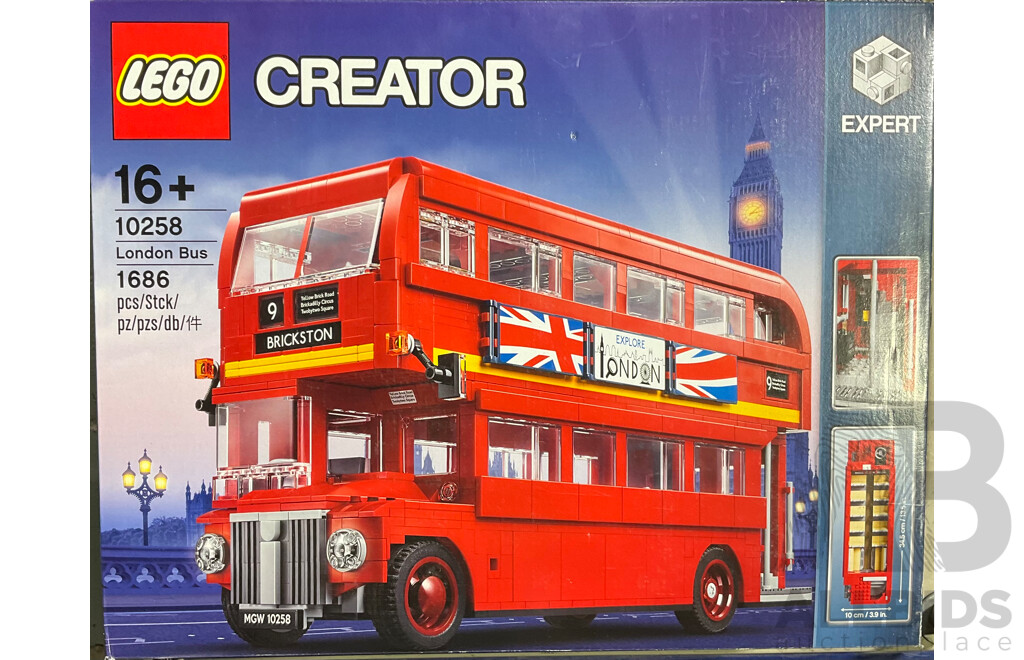 Lego Creator London Bus Retired Set 10258 Unopened in Box