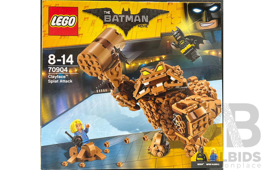 Lego the Batman Movie Clayface Splat Attack Retired Set 70904 Unopened in Box