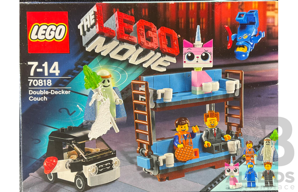 Lego the Lego Movie Double Decker Couch Retired Set 70818 Unopened in Box