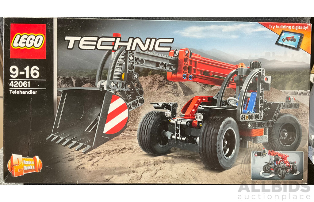 Lego Retired Technics Telehandler Set 42061 , Sealed in Box