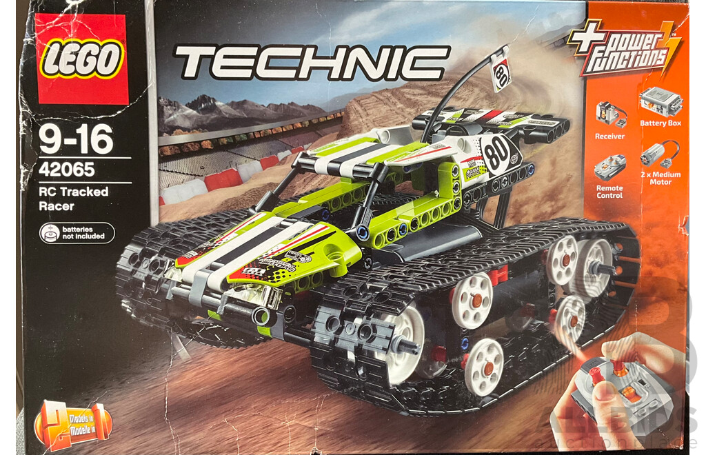 Lego Retired Technics Power Functions RC Tracked Racer Set 42065 , Sealed in Box