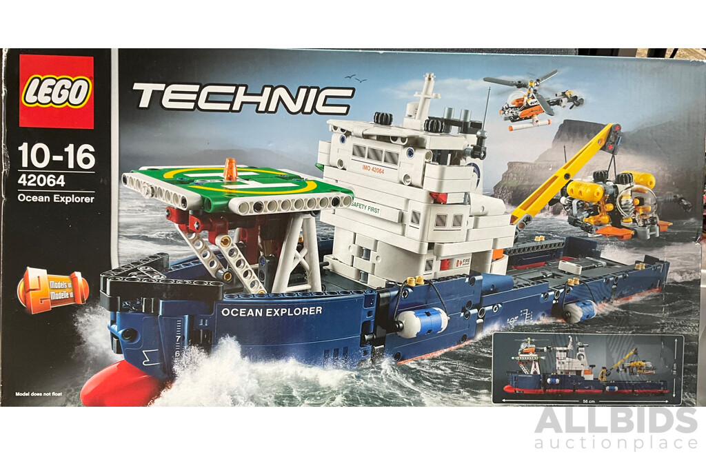 Lego Retired Technics Ocean Explorer Set 42064 , Sealed in Box