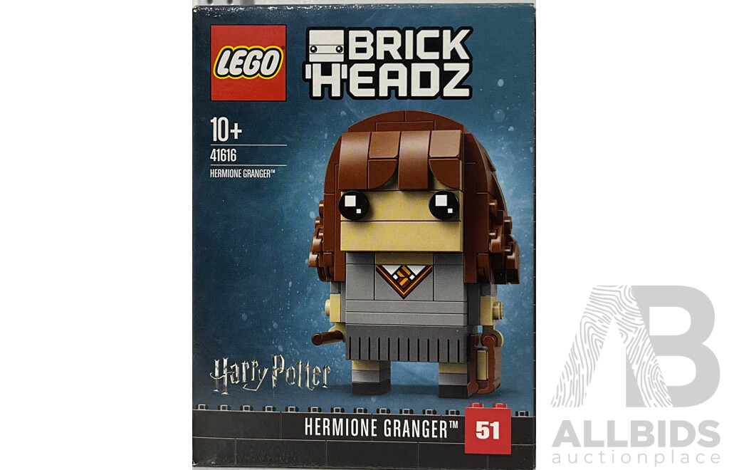 Lego Retired Brick Headz Harry Potter Hermoine Granger Set 41616, Sealed in Box
