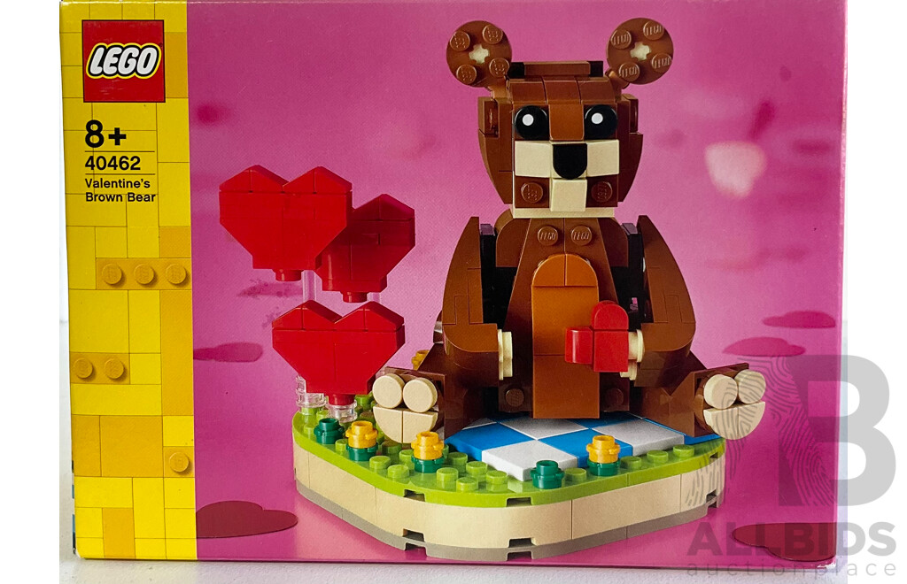 Lego Retired Teddy Bear Set, 40462, Sealed in Box