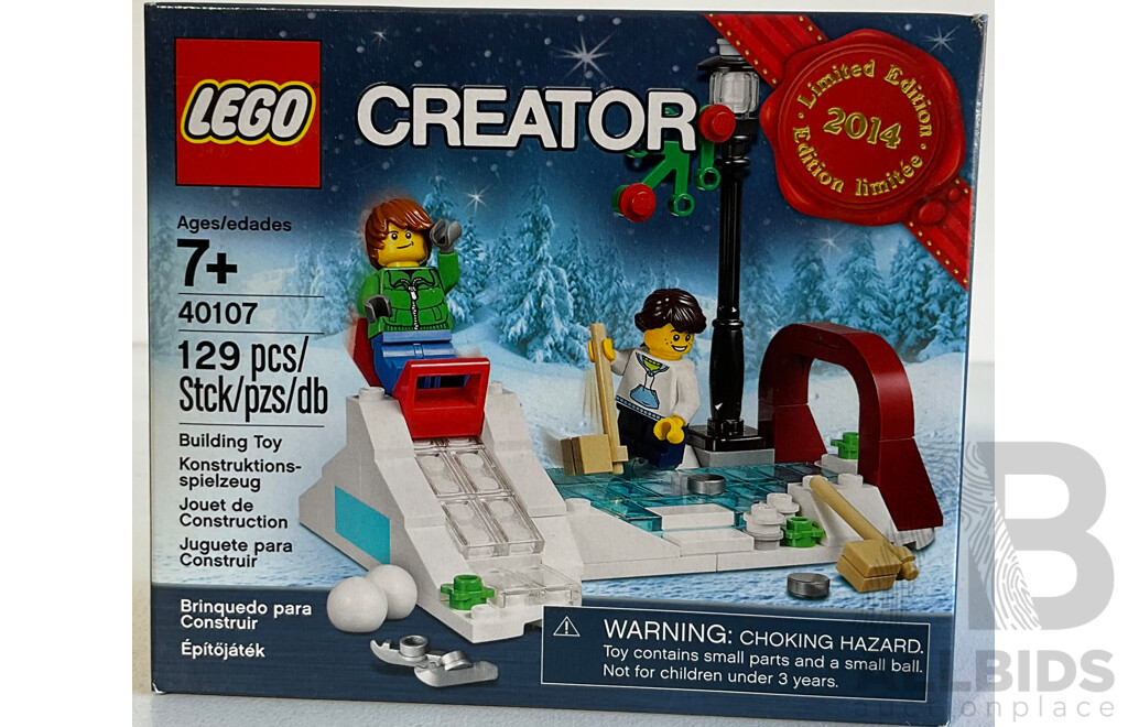 Lego Retired Creator Limited Edition 2014 Set 40107, Sealed in Box