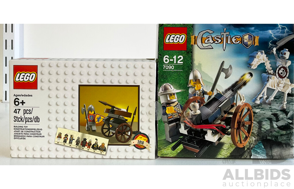 Two Lego Retired Castle Sets, Sealed in Box