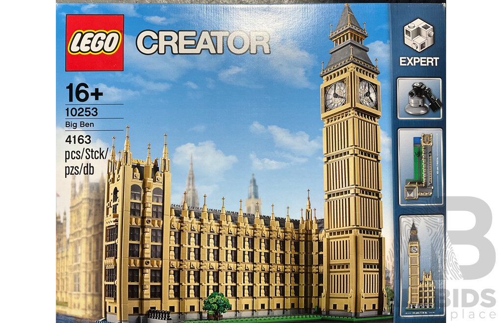 Lego Creator Retried Big Ben Set 10253, Unopened in Box