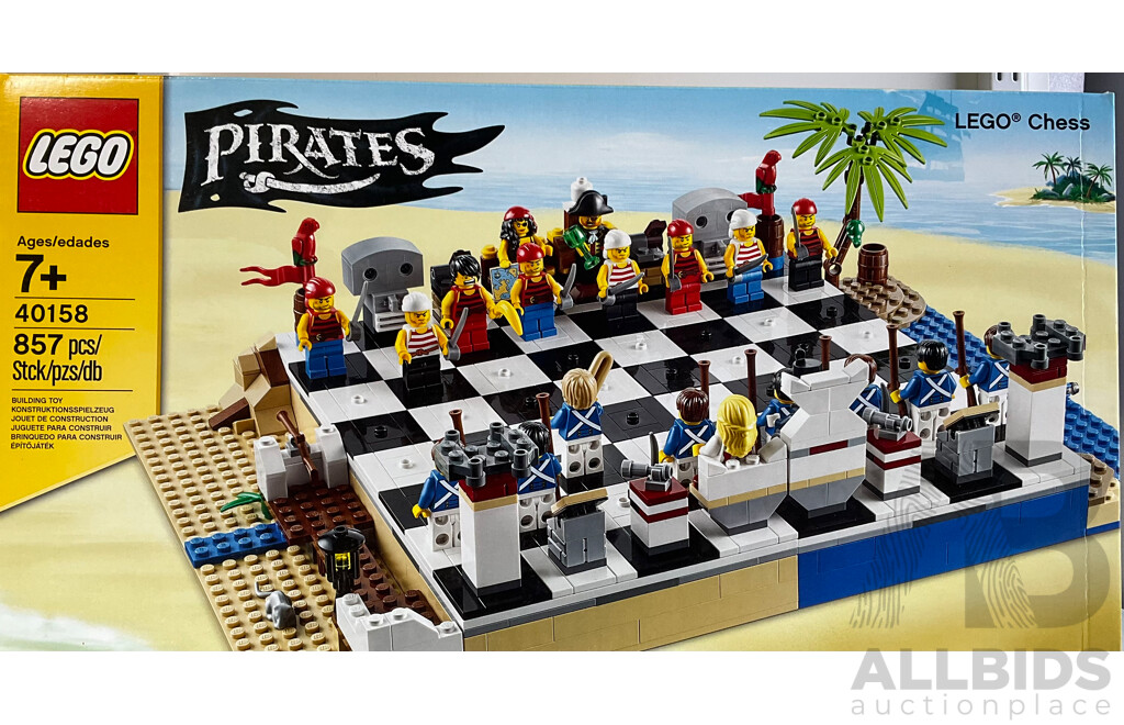 Lego Pirates Chess Set 40158, Unopened in Box