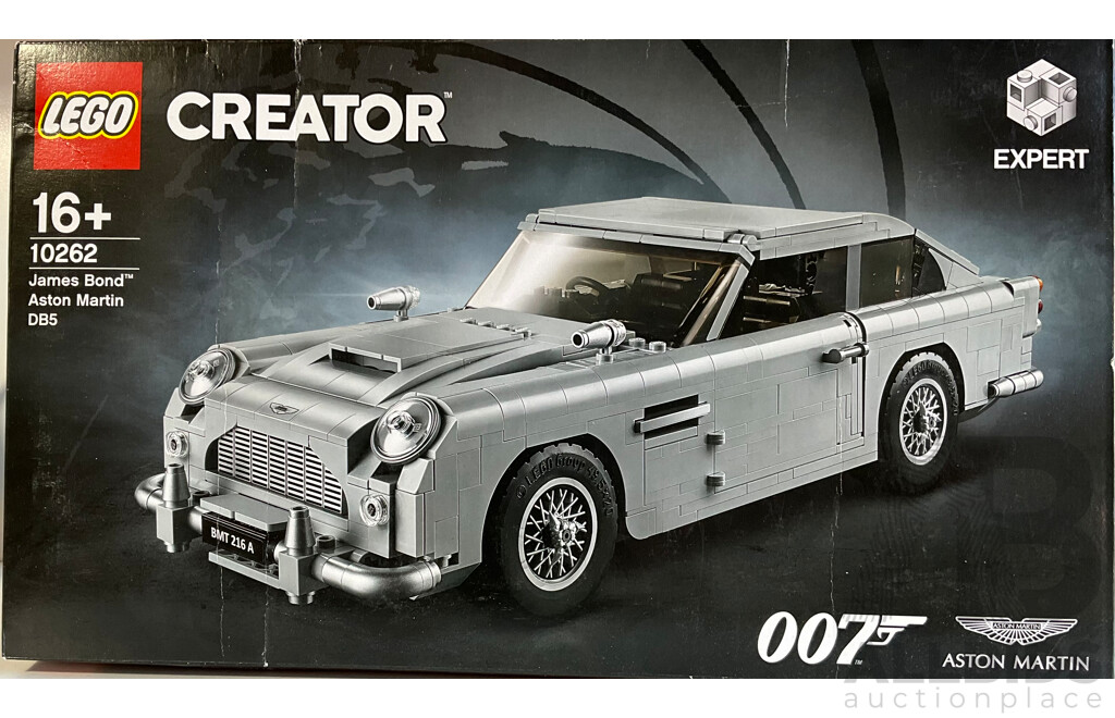 Lego Creator Expert James Bond Aston Martin DB5 Set 10262, Unopened in Box