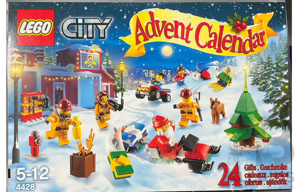 Lego City Advent Calendar Set 4428, Unopened in Box