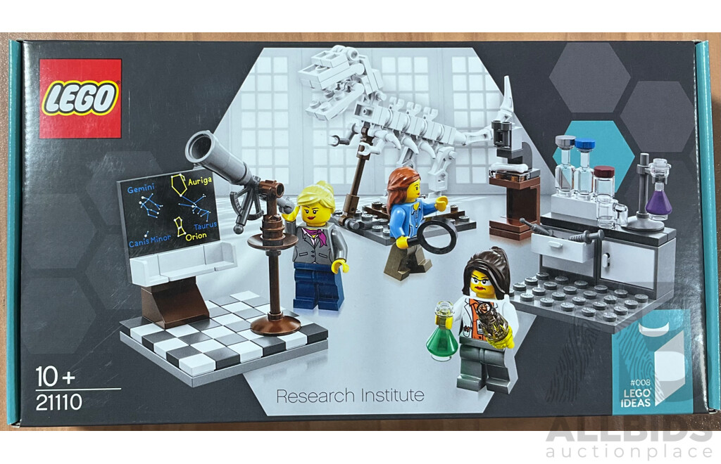 Lego Ideas Research Institute Set 21110, Unopened in Box