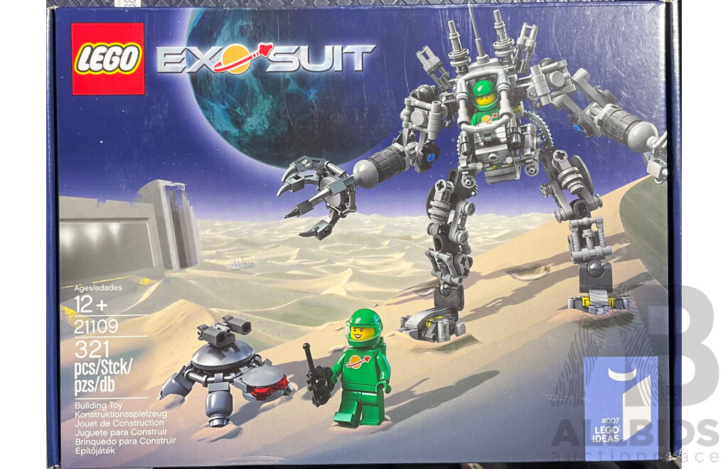 Lego Exosuit Retired Set 21009, Unopened in Box