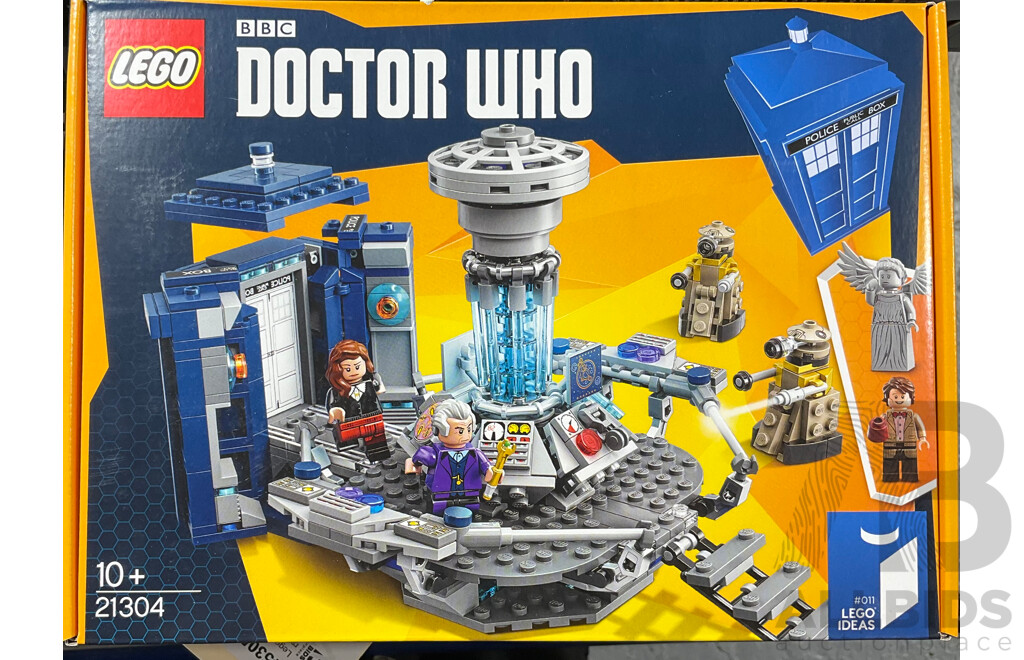 Lego Dr Who Tardis Retired Set 21304, Unopened in Box