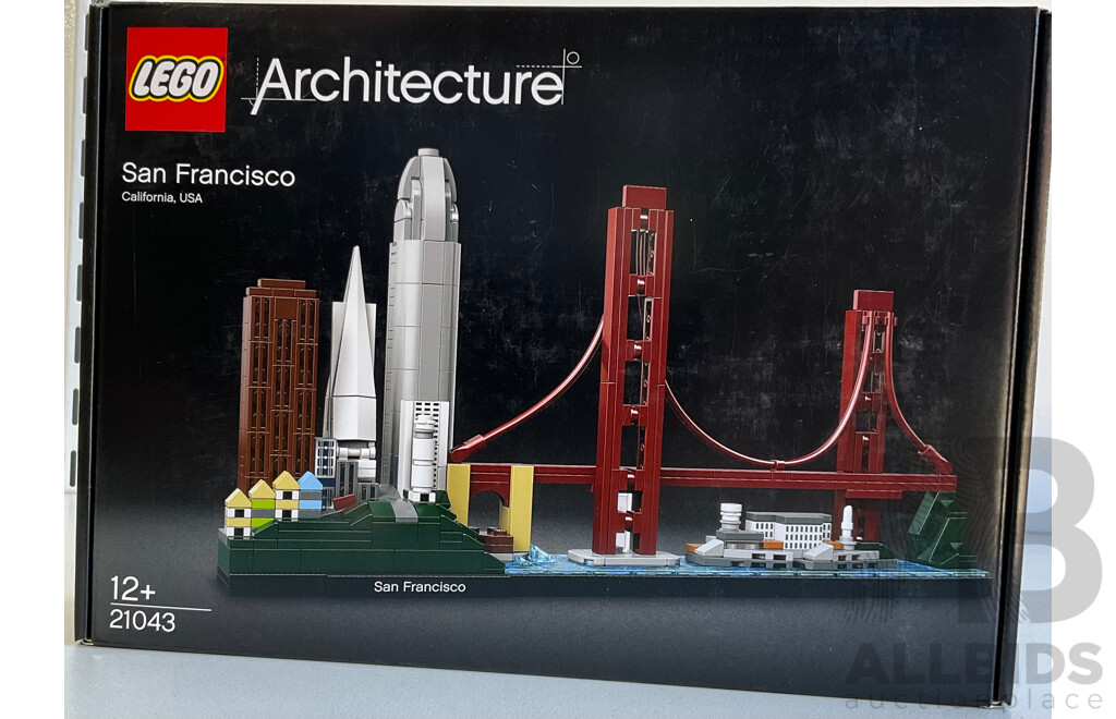 Lego Architecture San Fran Cisco Retired Set 21043, Unopened in Box