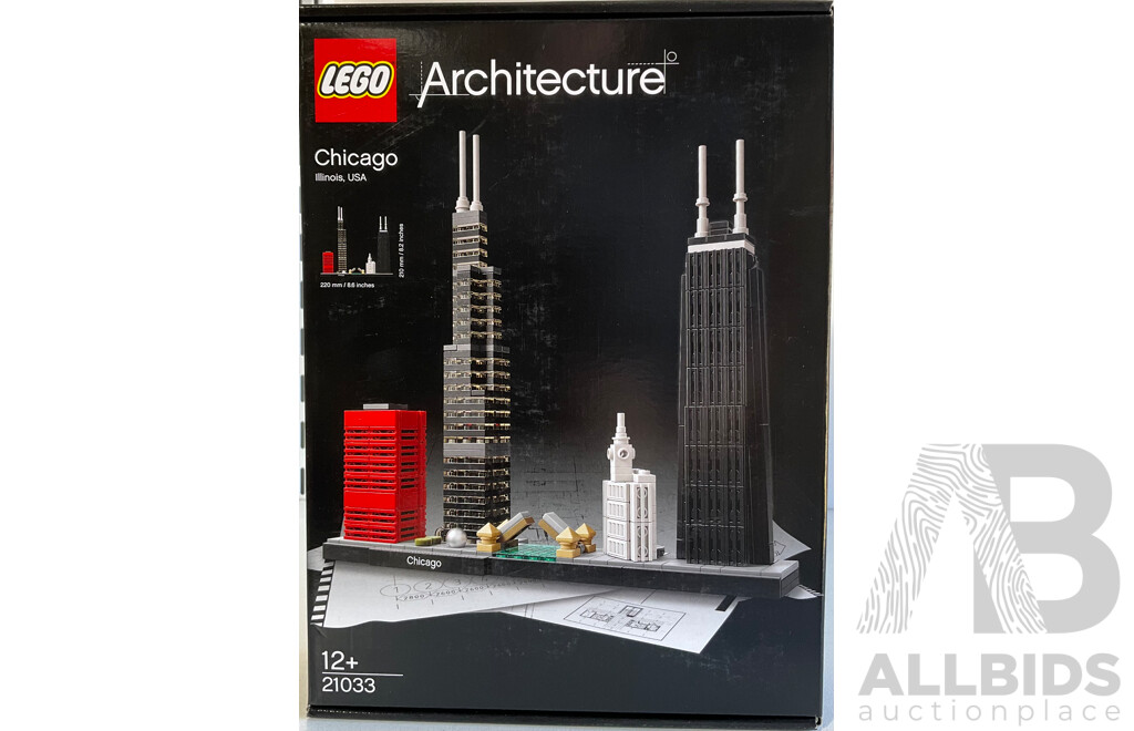 Lego Architecture Chicago Retired Set 21033, Unopened in Box