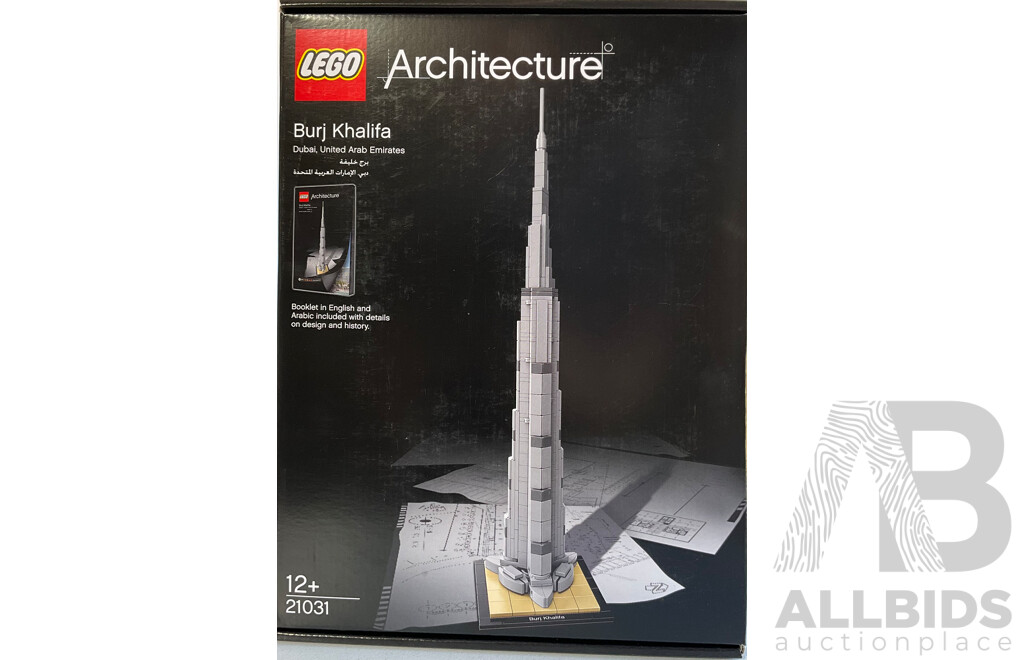 Lego Architecture Burj Khalifa Retired Set 21031, Unopened in Box