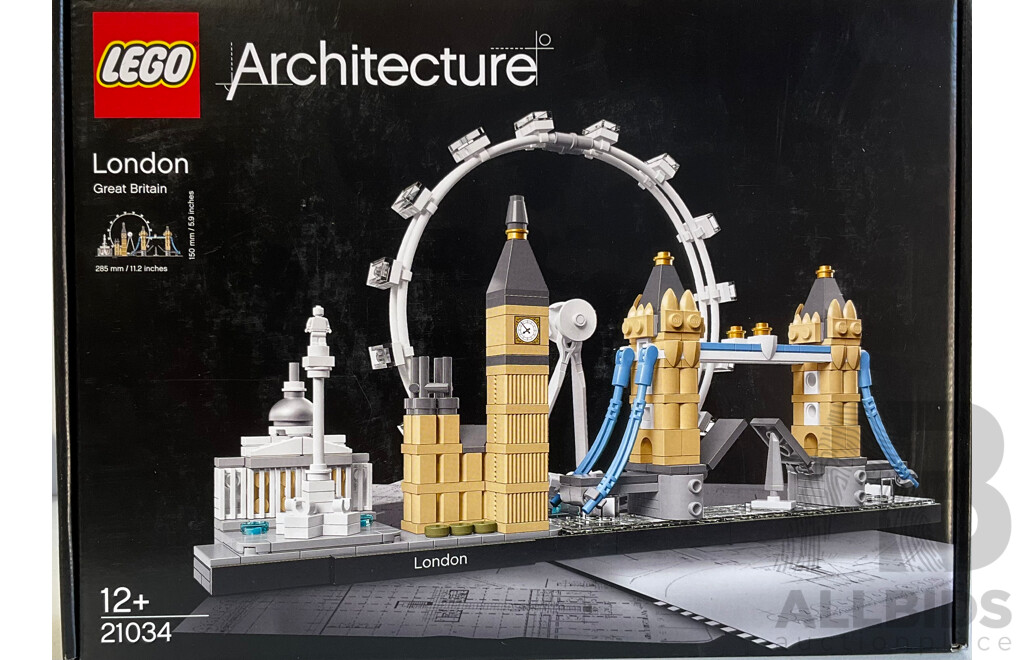 Lego Architecture London Retired Set 21034, Unopened in Box
