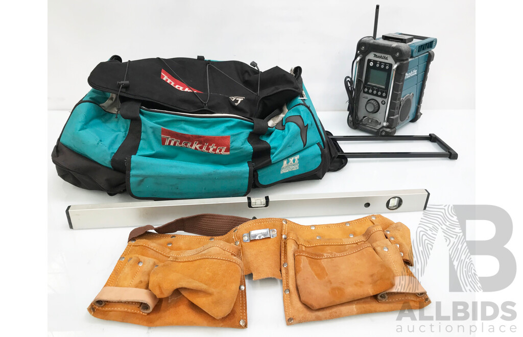 Makita and Assorted Other Tools W/bag