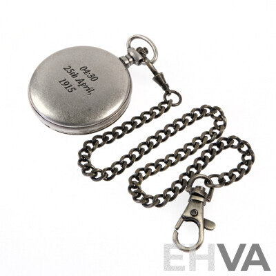 The Bradford Exchange Boxed Gallipoli Pocket Watch