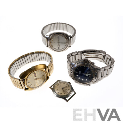 Collection of Vintage Watches Including Seiko, Lorus and Ritex De Luxe