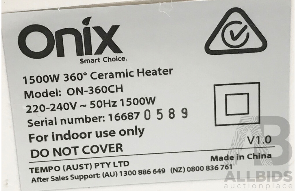 Onix Space Heater