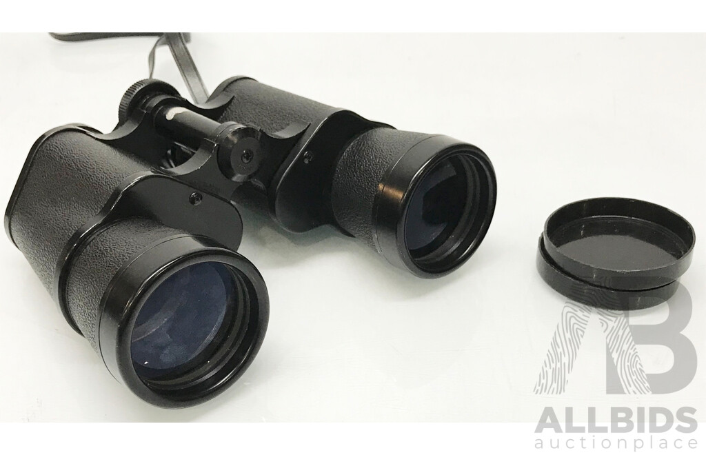 Tasco 10x50 Binoculars W/ Case