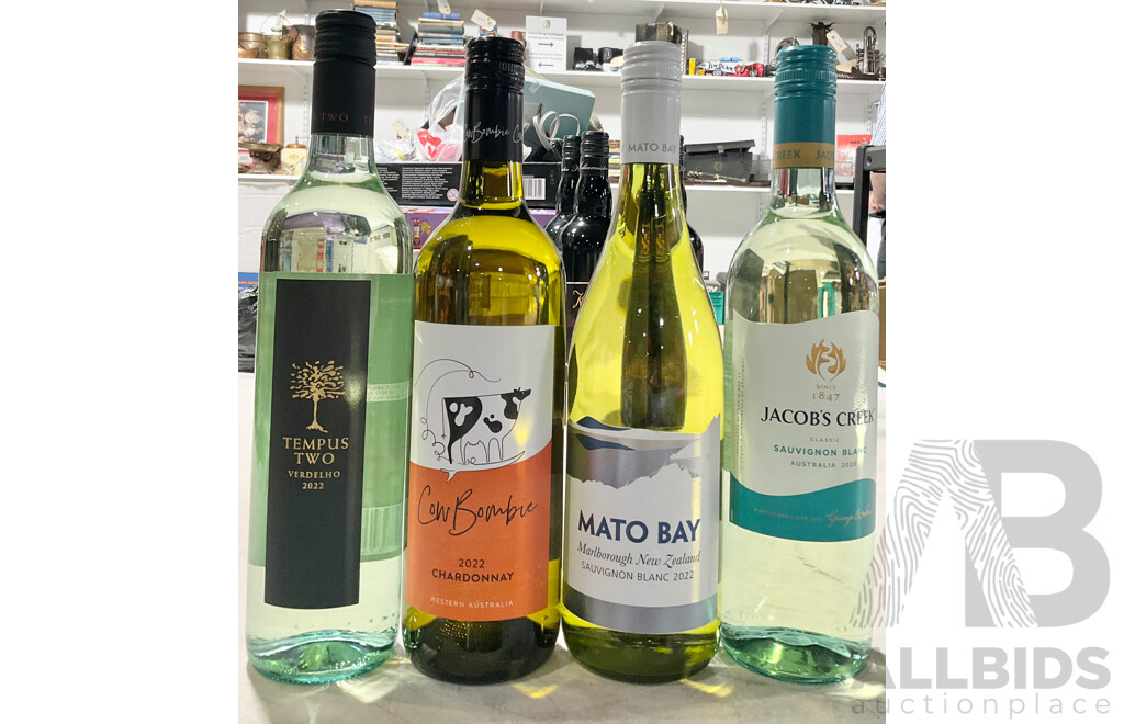 Collection of Four Various White Wines