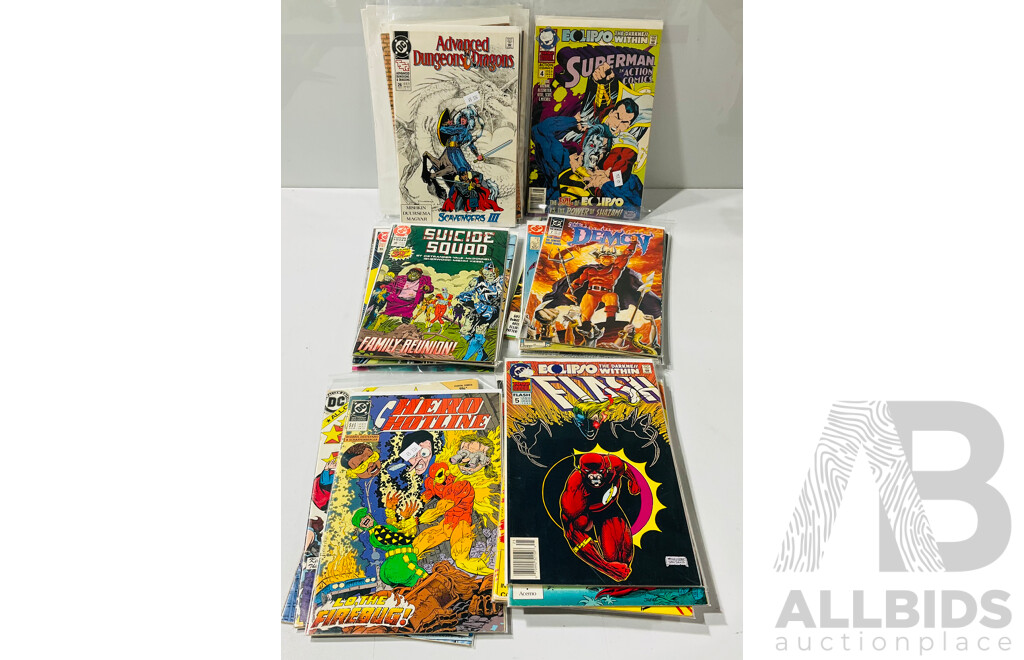 Mixed Collection of Comics Including Justice League, Masters of the Universe and Much More