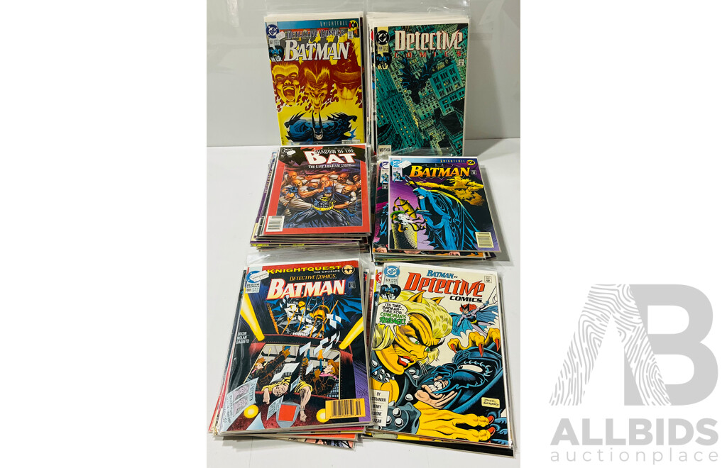 Large Collection of DC Batman Comics