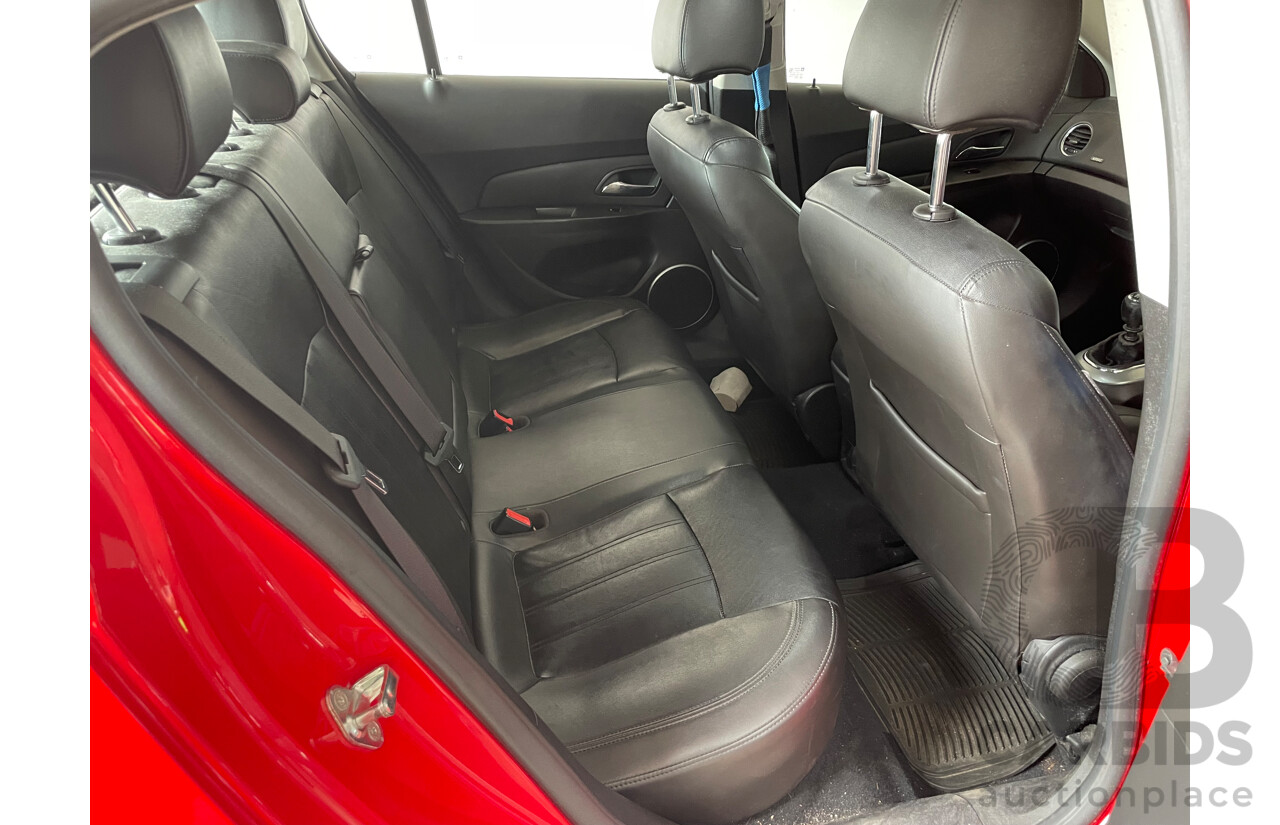 5/2012 Holden Cruze SRi V JH MY12 5d Hatchback Red 1.4L
