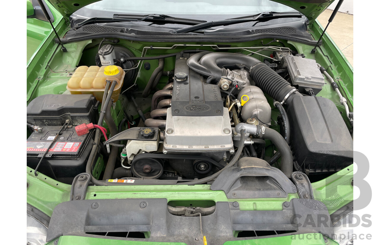 6/2004 Ford Falcon XR6 BA Utility Green 4.0L