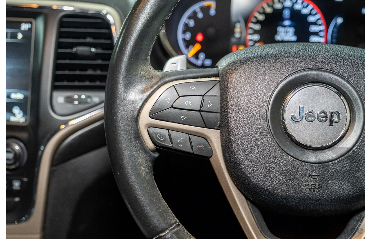 10/2013 Jeep Grand Cherokee Laredo (4x4) WK MY14 4d Wagon Metallic Blue Turbo Diesel V6 3.0L