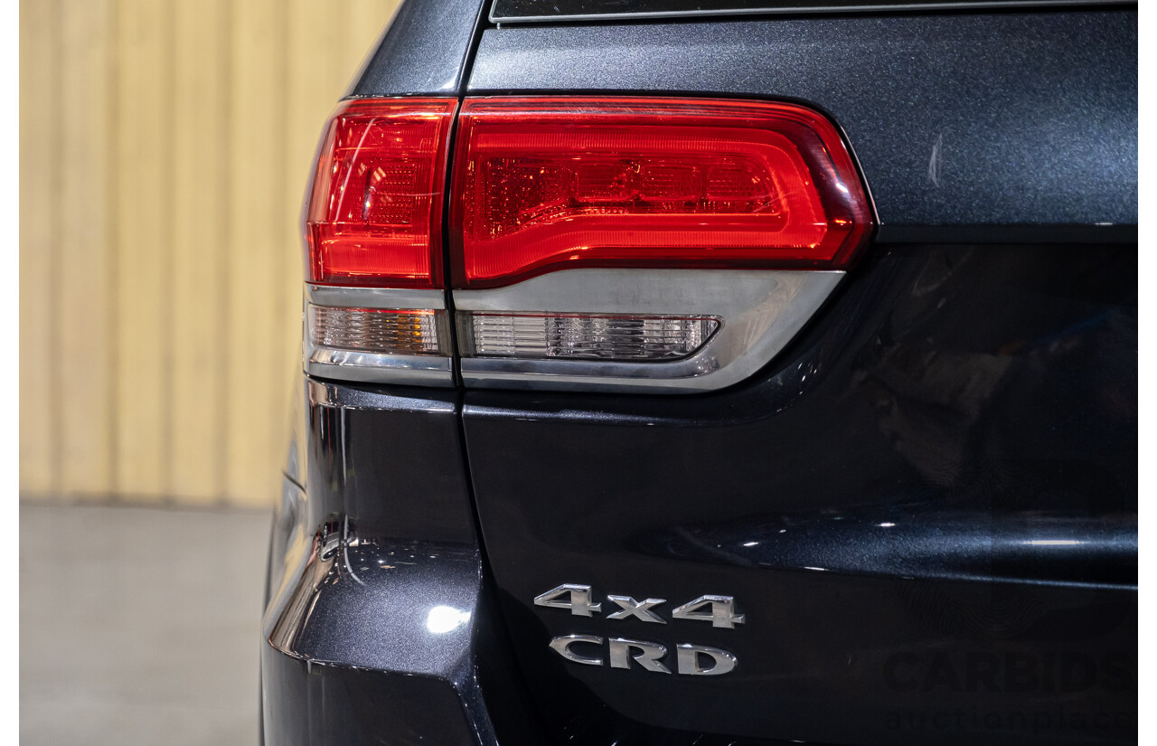 10/2013 Jeep Grand Cherokee Laredo (4x4) WK MY14 4d Wagon Metallic Blue Turbo Diesel V6 3.0L
