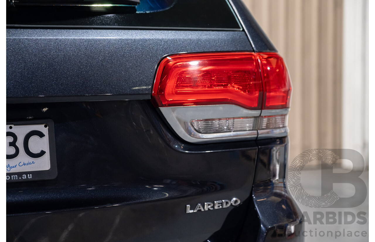 10/2013 Jeep Grand Cherokee Laredo (4x4) WK MY14 4d Wagon Metallic Blue Turbo Diesel V6 3.0L